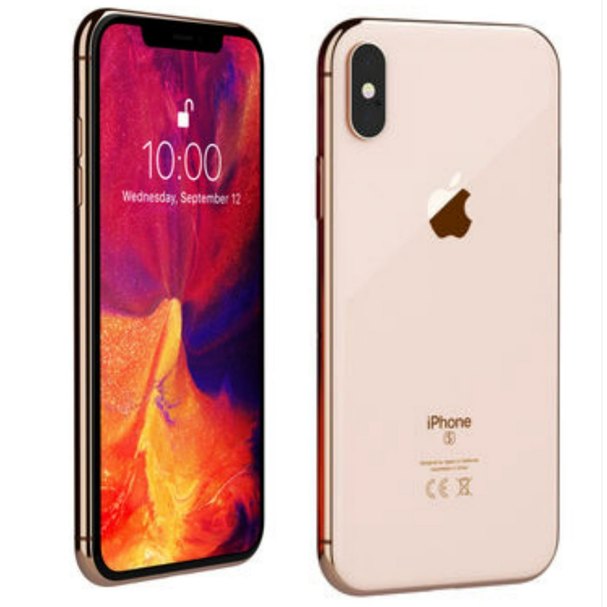 Max 256gb Iphone 10 Xs 128 Restored IPhone XS Max 256GB Gold (AT&T