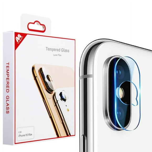 Apple iPhone XS Max (6.5 inch) Back Camera Lens Protective Tempered Glass Film Screen Protector Camera Lens, Anti-Scratch, Anti-Bubble, High Definition Glass 9H Crystal Clear for iPhone XS Max (6.5")