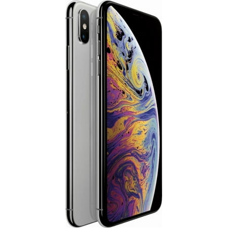 Pre-Owned Apple iPhone XS Max 64GB 6.5" 4G LTE Unlocked, Silver