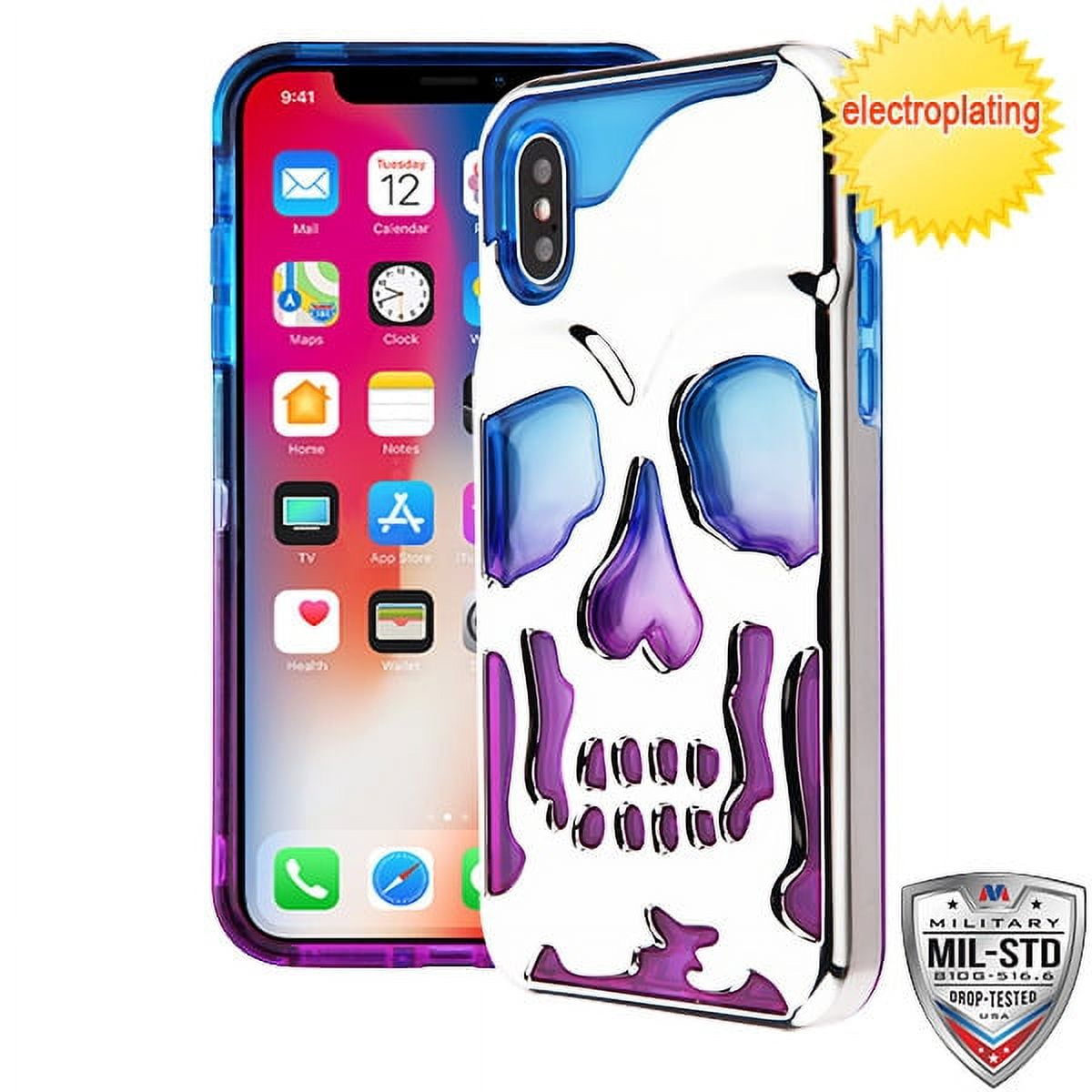 Tuff Hybrid Phone Protector Case, iphone XR, iphone 9, free screen protector
