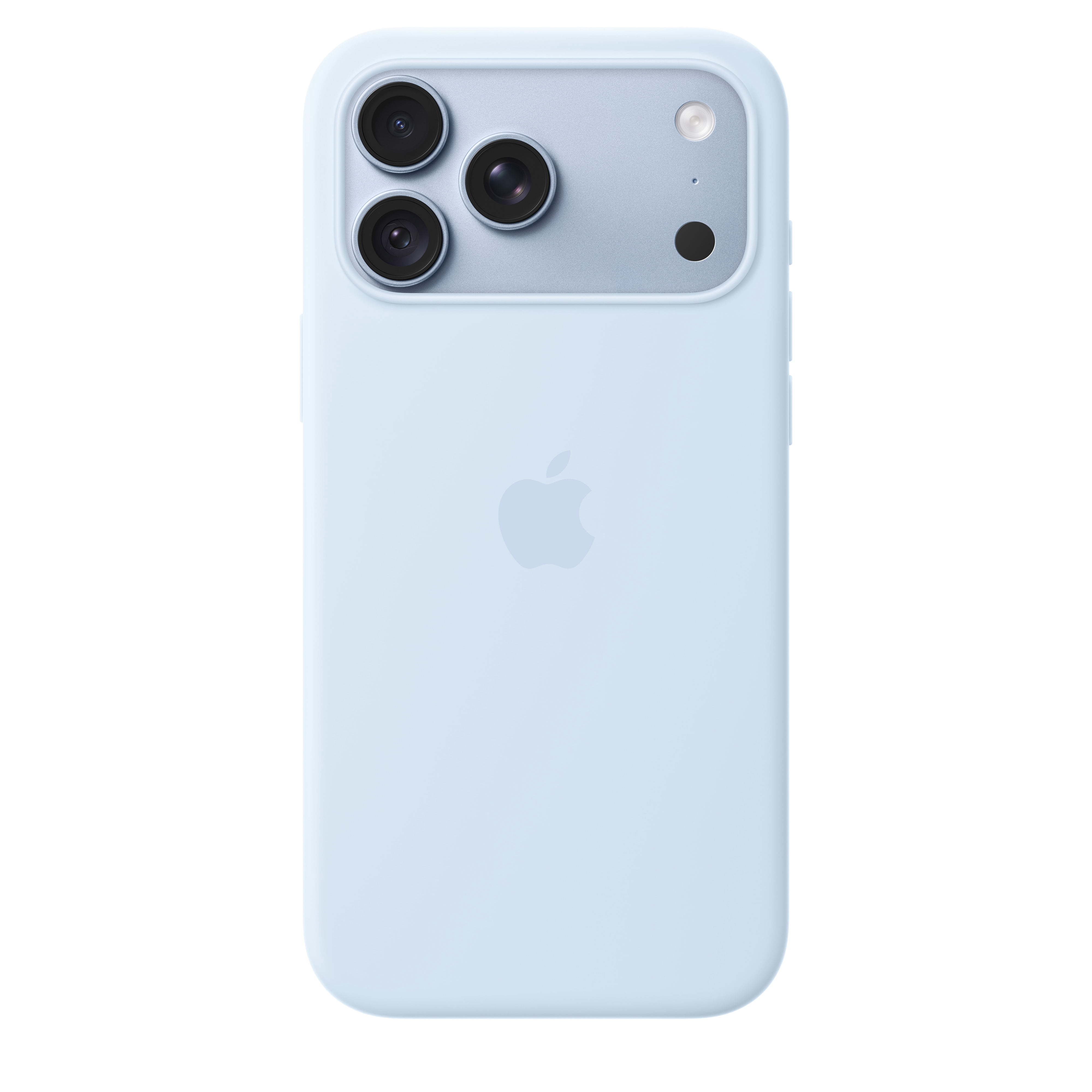 Apple iPhone 18 Pro Max Silicone Case with MagSafe – Crisp Blue