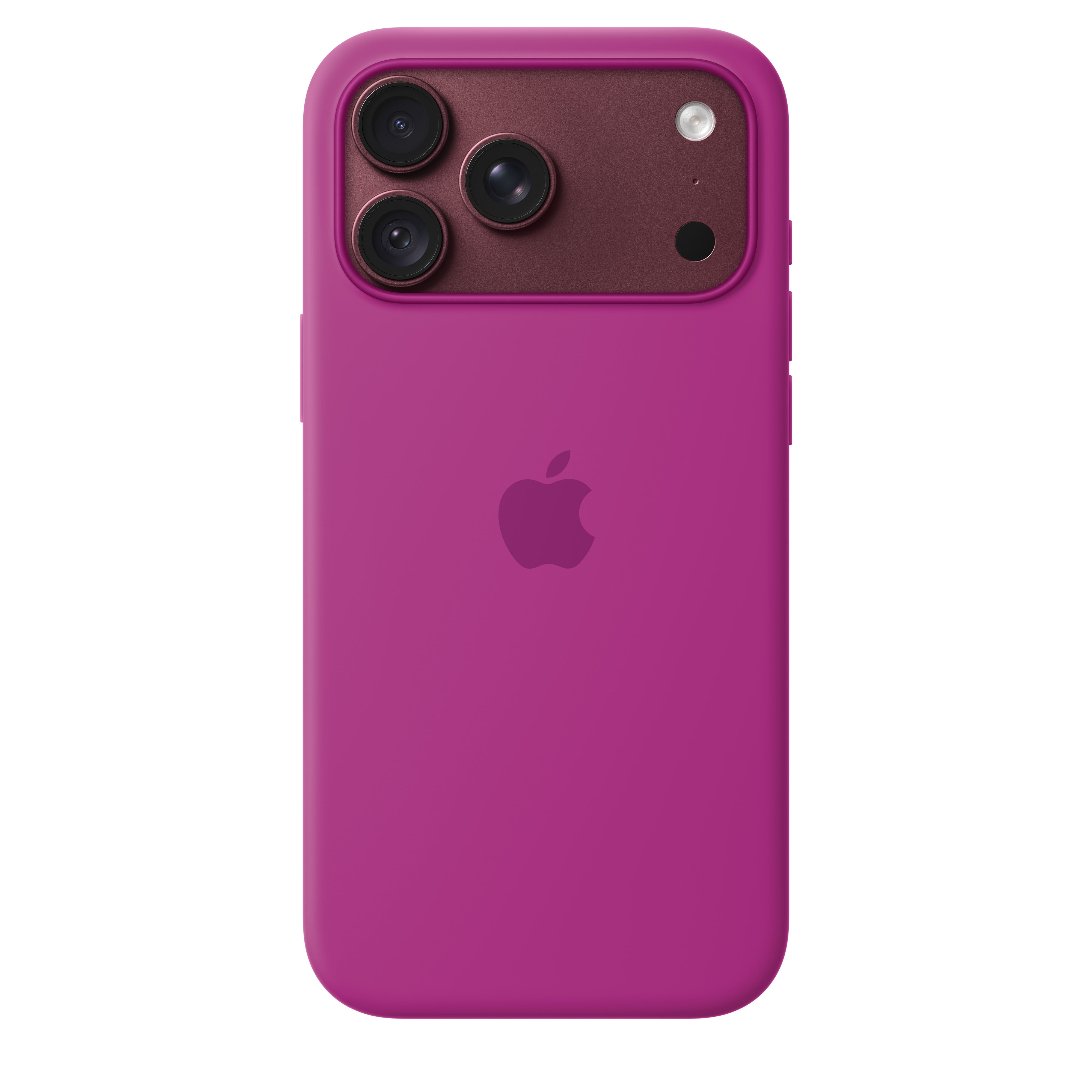 Apple iPhone 18 Pro Max Silicone Case with MagSafe – Magenta