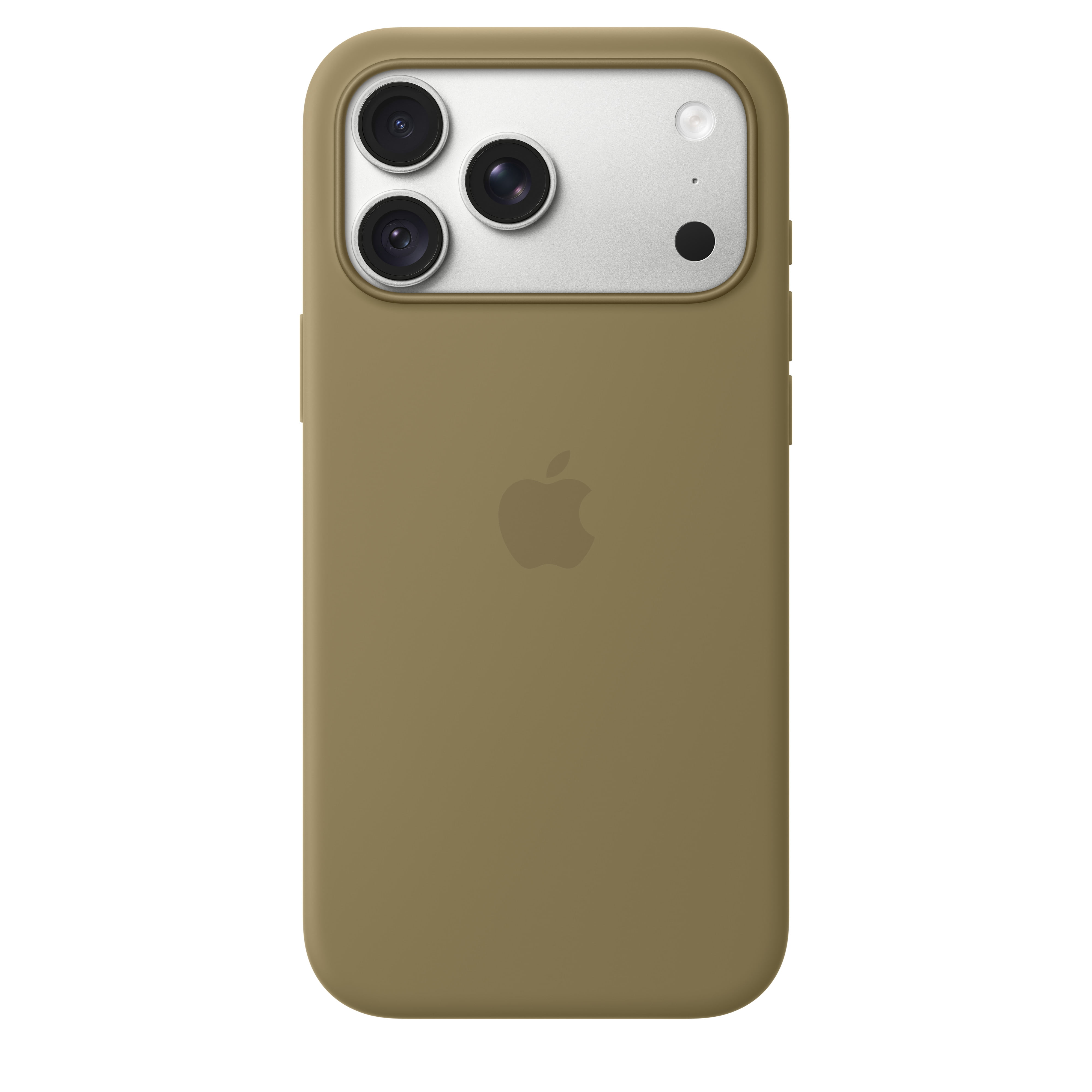 Apple iPhone 18 Pro Max Silicone Case with MagSafe – Olive