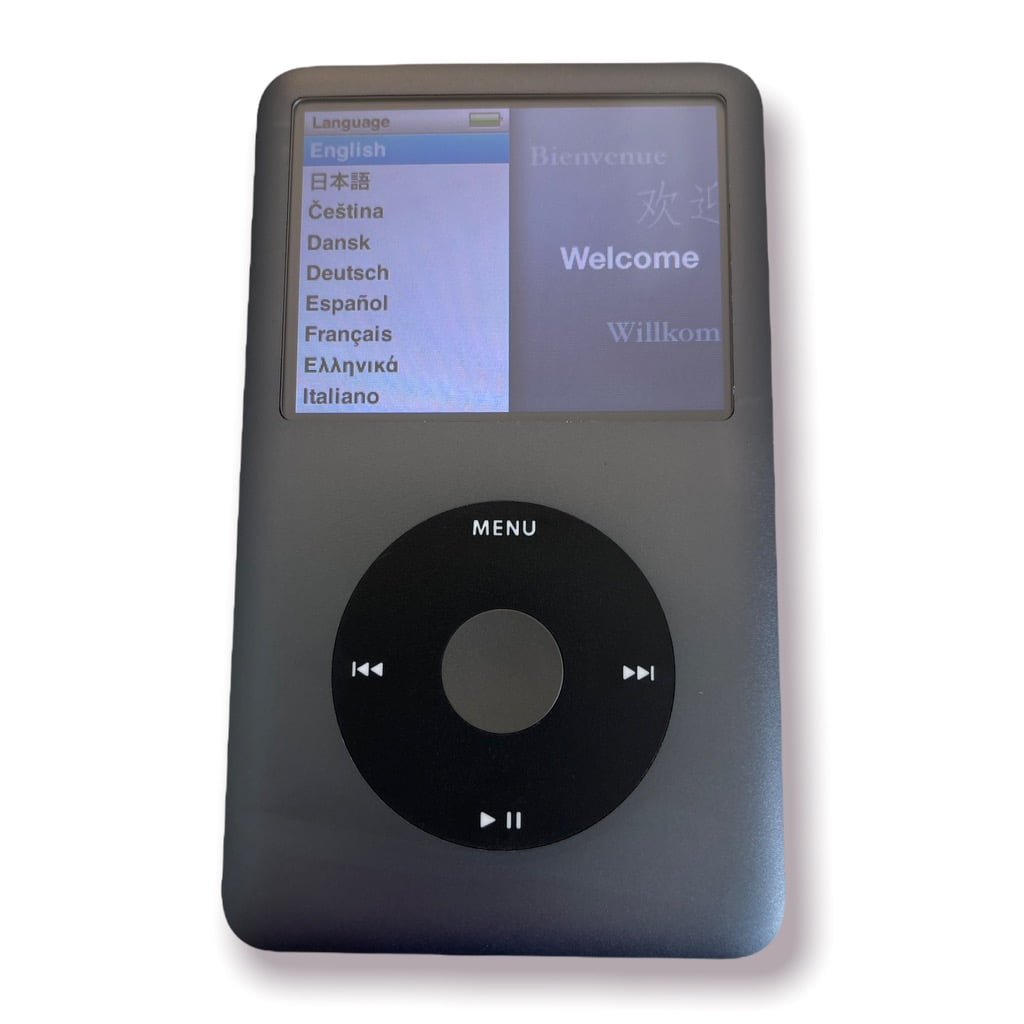 Apple iPod 7th Gen Classic GB Black   Audio Video Player   Used Excellent