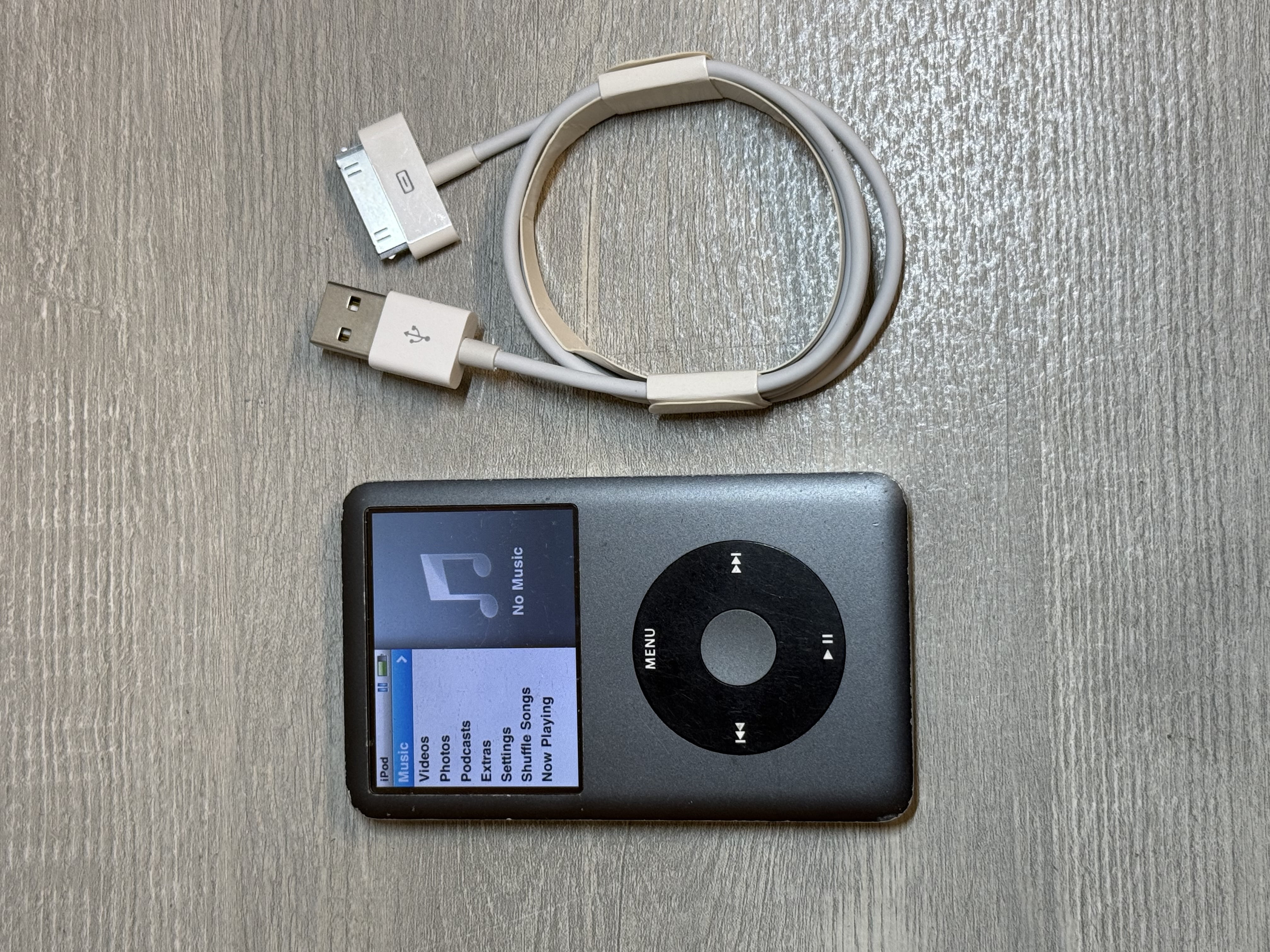Pre-Owned Apple 7th Generation iPod 160GB Black Classic Pre-Owned Apple 7th Generation iPod 160GB Black Classic
