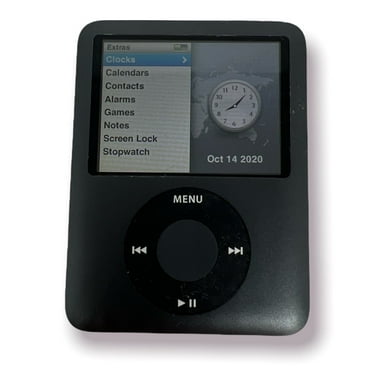 Pre-Owned Apple iPod Nano 3rd Gen 8GB Black, MP3 Player , Includes a FREE case !