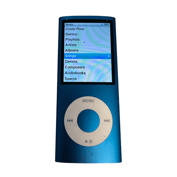 Pre-Owned Apple iPod Nano 4th Gen 8GB Blue MP3 Player