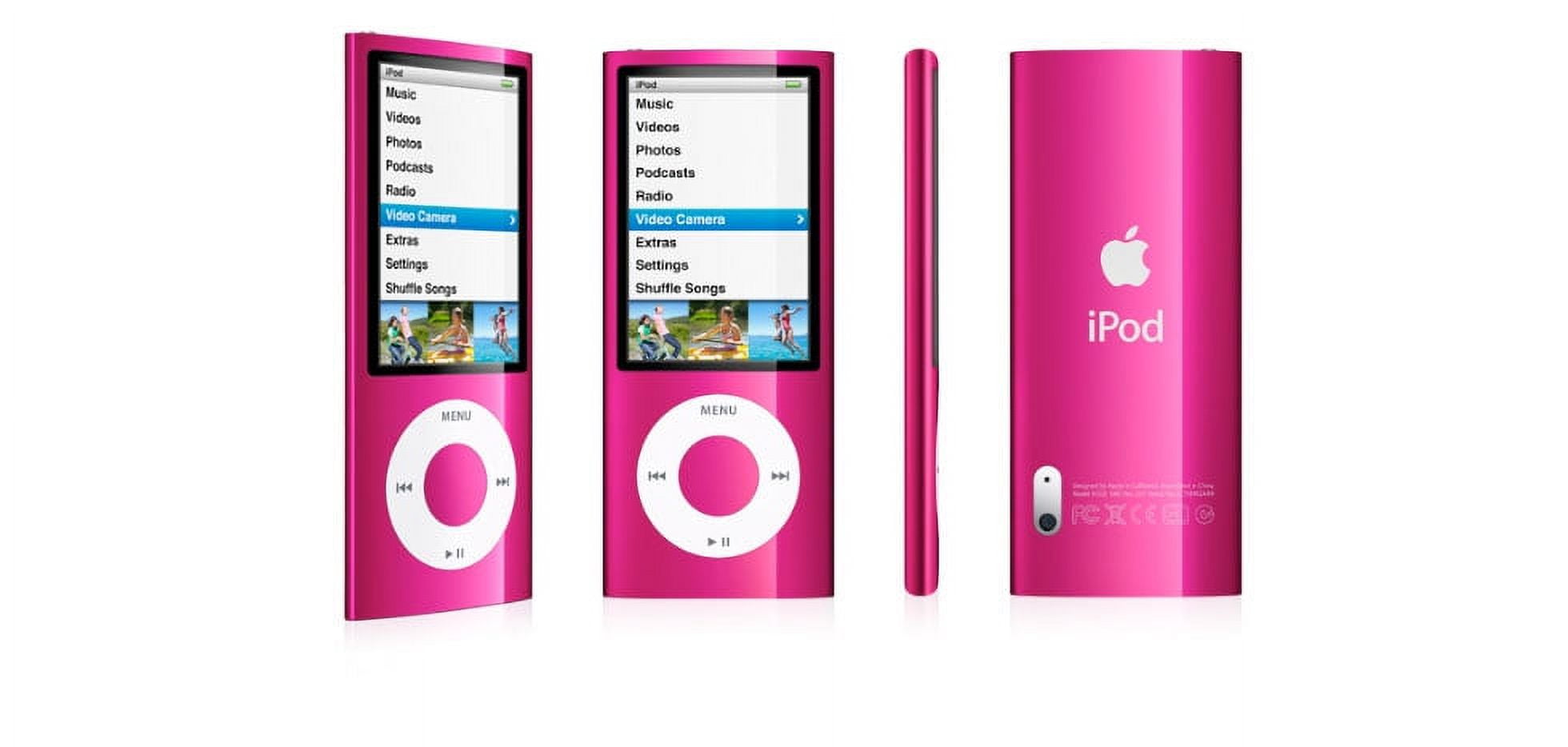 PreOwned Apple iPod Nano 5th Generation 8GB e USB cable, Pink