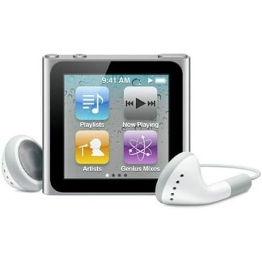Pre-Owned Apple iPod Nano 6th Gen 16GB Silver (Good)