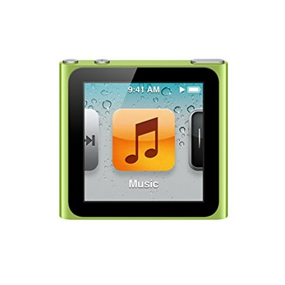 Pre-Owned Apple iPod Nano 6th Gen 8GB Green, MP3 Audio/Video Player + 1 YR CPS Warranty
