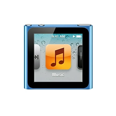 Pre-Owned Apple iPod Nano 6th Generation 8GB Blue in Plain White Box!