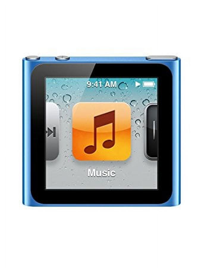 Apple iPod Nano 6th Generation 8GB Blue, Like New in Plain White Box!