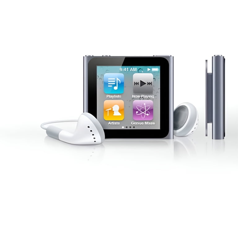 Apple iPod nano 第6世代 8GB Graphite Pre-Owned Apple iPod Nano 6th Generation 8GB, Graphite - Walmart.com