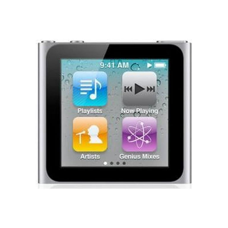 Apple iPod Nano 6th Generation 8GB Silver-Like New in Plain White Box! 