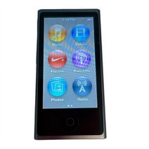 Apple iPod Nano 7th Gen 16GB Space Gray MP3 Player Like New