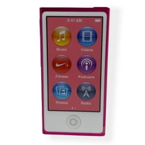 Pre-Owned Apple iPod Nano 8th Generation 16GB Hot Pink MP3 Audio Player