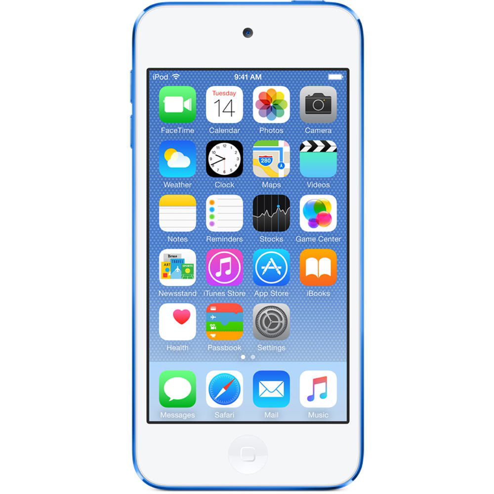 Apple iPod Touch 32Gb Blue (6 Gen).USED Grade A - Walmart.com