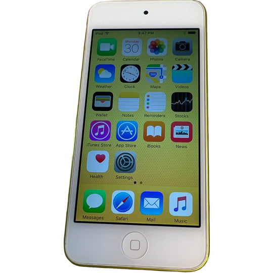 Sovereign tilstødende Regnbue Apple iPod Touch 5th Gen 64GB Yellow | Used Excellent - Walmart.com