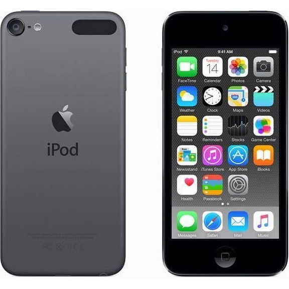 Restored Apple iPod Touch 6th Gen 16GB Space Gray Digital Audio Player with Wi-Fi