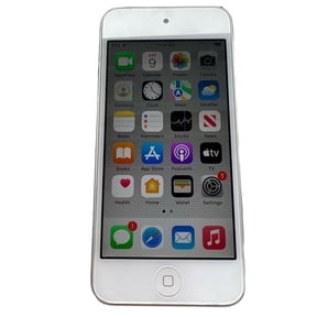 Pre-Owned Apple iPod Touch 7th Gen 128GB White MP3 Audio Video Player, 4 inch, Wi-Fi, Bluetooth