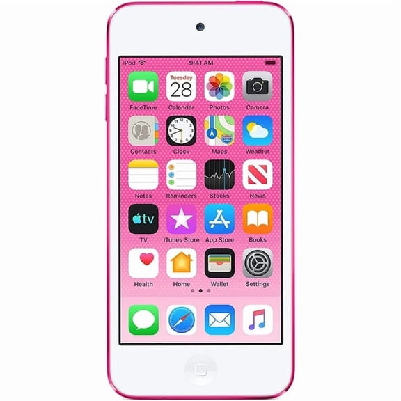 Pre-Owned Apple iPod Touch 7th Generation MP3 Audio Video Player 32GB Hot Pink
