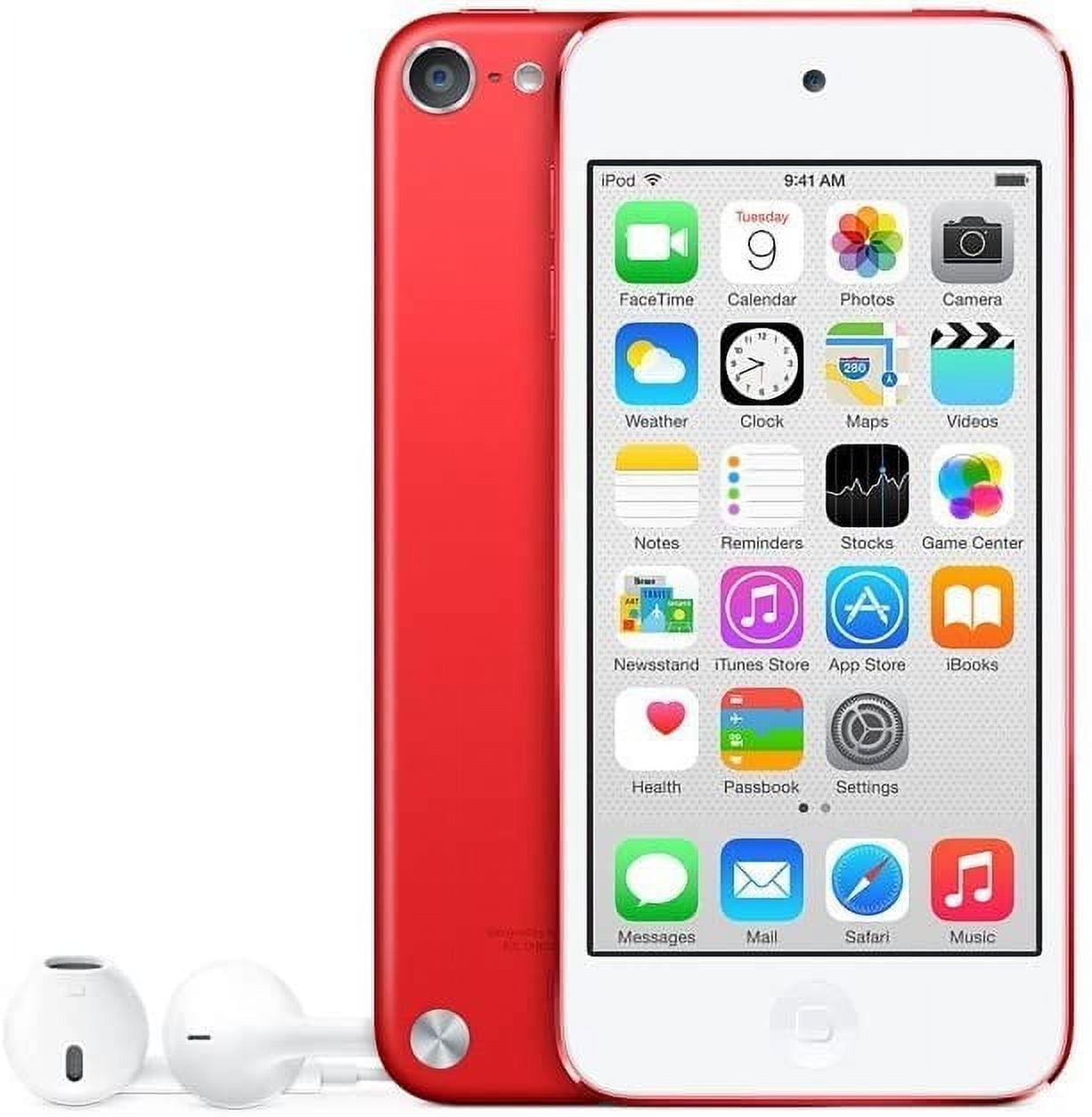 Apple iPod touch 32GB (5th Gen) Red | Used Like New - Walmart.com