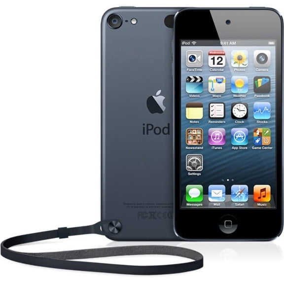 Restored Apple iPod touch 5G 32GB MP3/Video Player with LCD Display & Touchscreen, Black