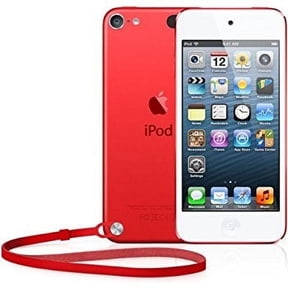 Pre-Owned Apple, iPod touch, Digital Audio Players, 6th Generation, 128GB, Mono, Touchscreen, Video Playback, Handheld, Red, 1, 1, 1