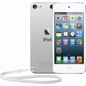 Pre-Owned Apple iPod touch MP3 Audio Video Player 32GB (5th Gen), Mono, Touchscreen, Calendar, Volume Limit, Retina display, Mac, PC, White/4" Screen, 1, 1, 1