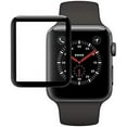 thumbnail image 1 of Apple iWatch Screen Protector 38mm, for iWatch 38mm Tempered Glass Screen Protector, 3D Full Coverage, HD Anti-Bubble, Anti-Scratch for Apple iWatch Series 3/2/1 (Black) (38mm), 1 of 1