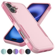 For Apple iphone 16 Plus Phone Case, Ebizware Heavy Duty Shockproof Case [Military Grade Drop Tested] Dual Layer Full Body Protective Cover for iphone 16 Plus -