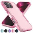 thumbnail image 1 of For Apple iphone 16 Pro Max Phone Case, Ebizware Heavy Duty Shockproof Case [Military Grade Drop Tested] Dual Layer Full Body Protective Cover for iphone 16 Pro Max -Rose Gold, 1 of 6