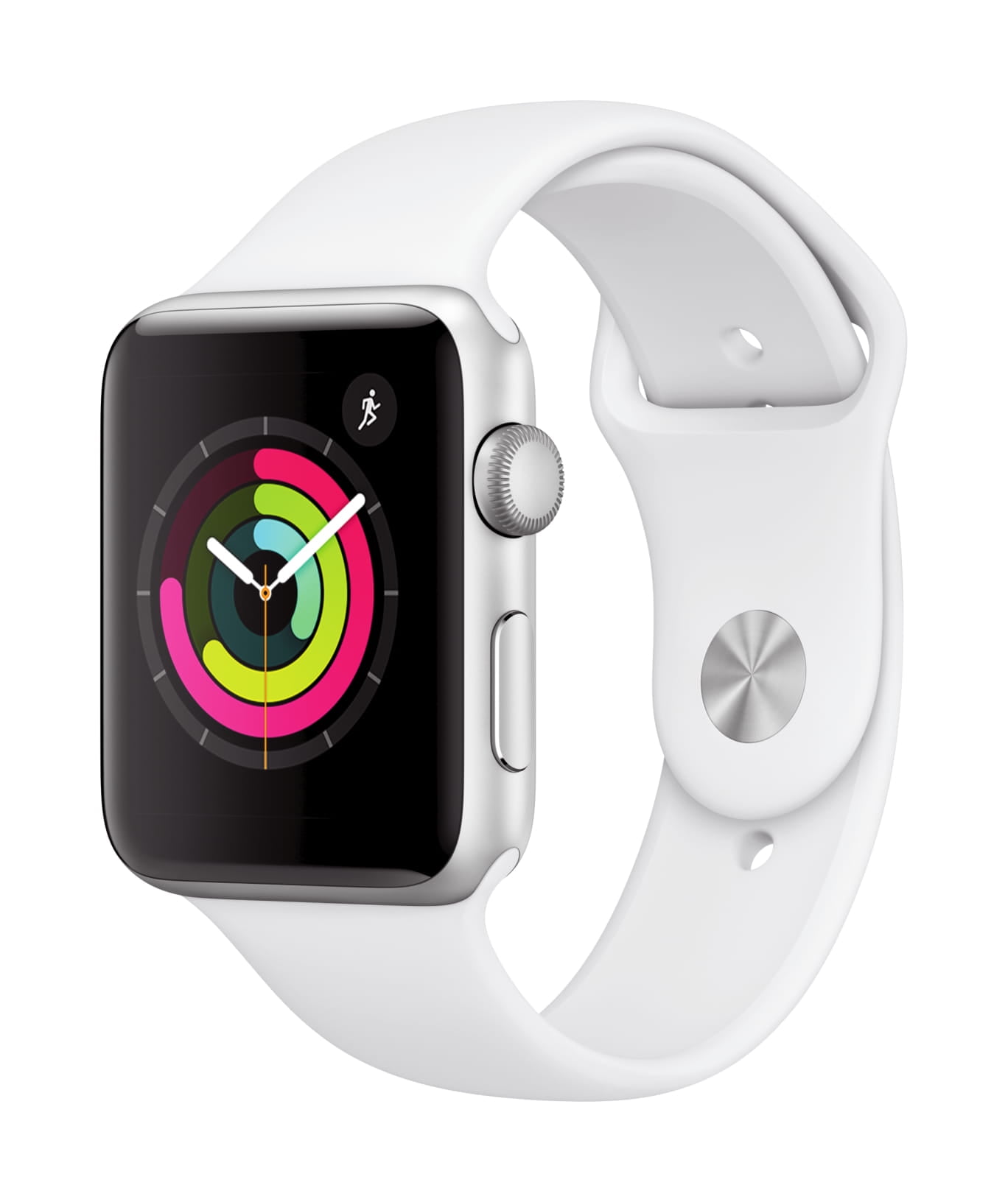 Apple Watch Series 3 GPS, 42mm Silver Aluminum Case, White Apple Watch Series 3 GPS, 42mm Silver Aluminum Case, White