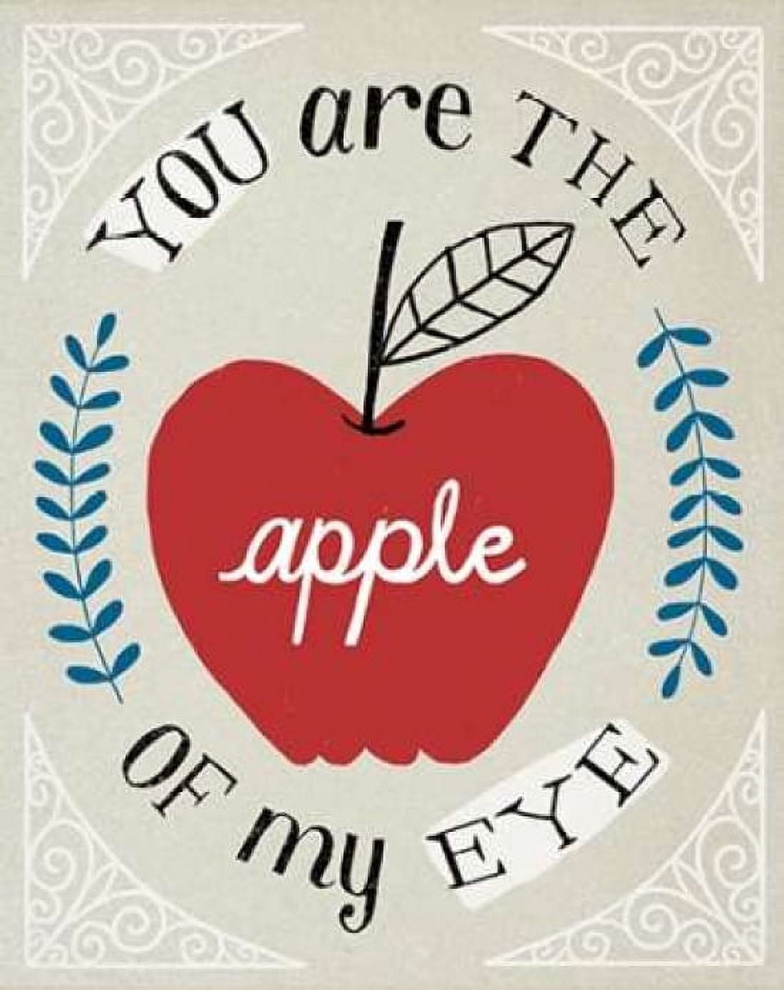 Apple of my Eye Canvas Art - Oliver Towne (22 x 28)