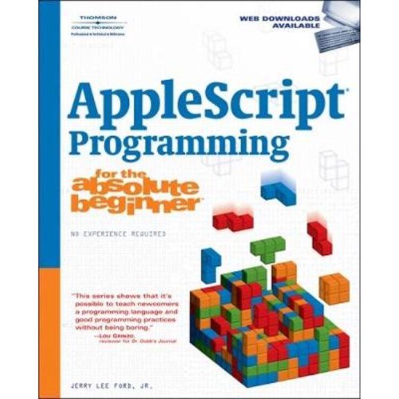 Pre-Owned AppleScript Programming for the Absolute Beginner (Paperback) 1598633848 9781598633849