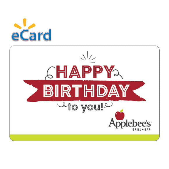 Applebee's Birthday $25 eGift Card