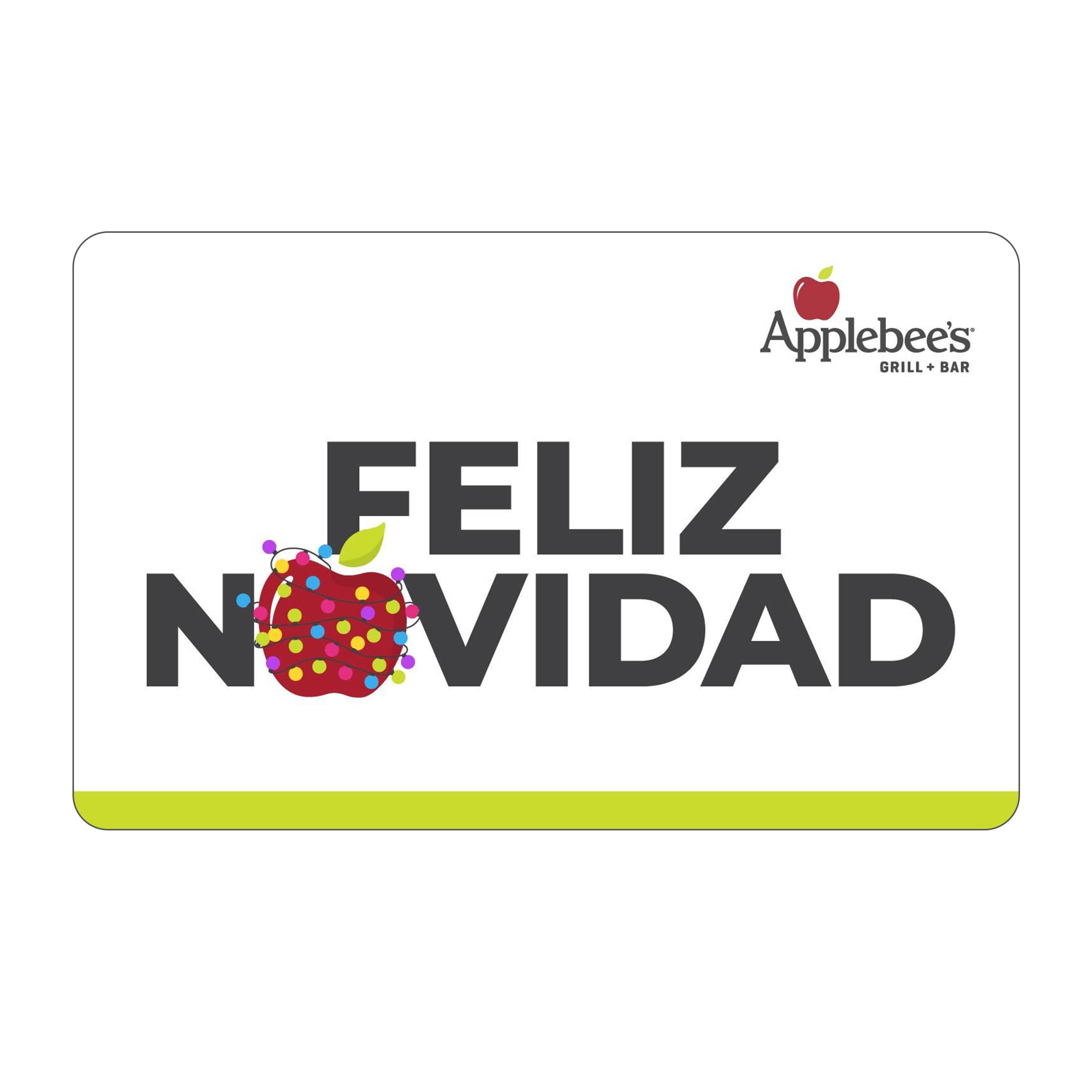Applebee's $25 Feliz Navidad eGift Card [Email Delivery]