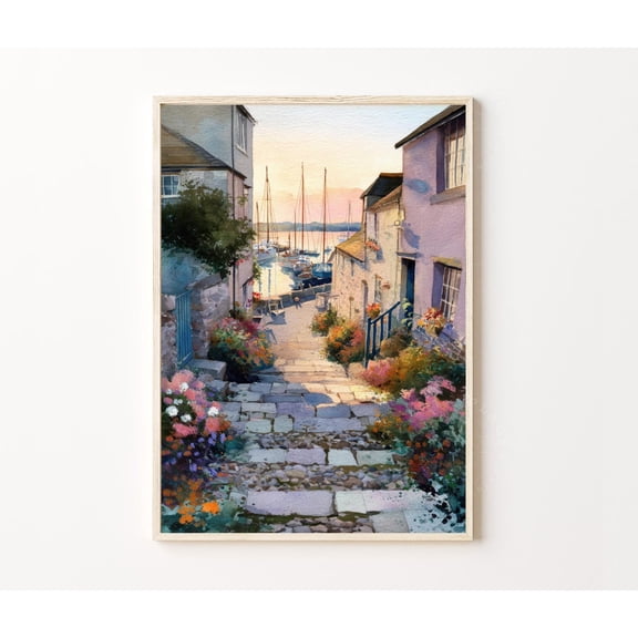 Appledore Devon England Harbor Coast Home Decor