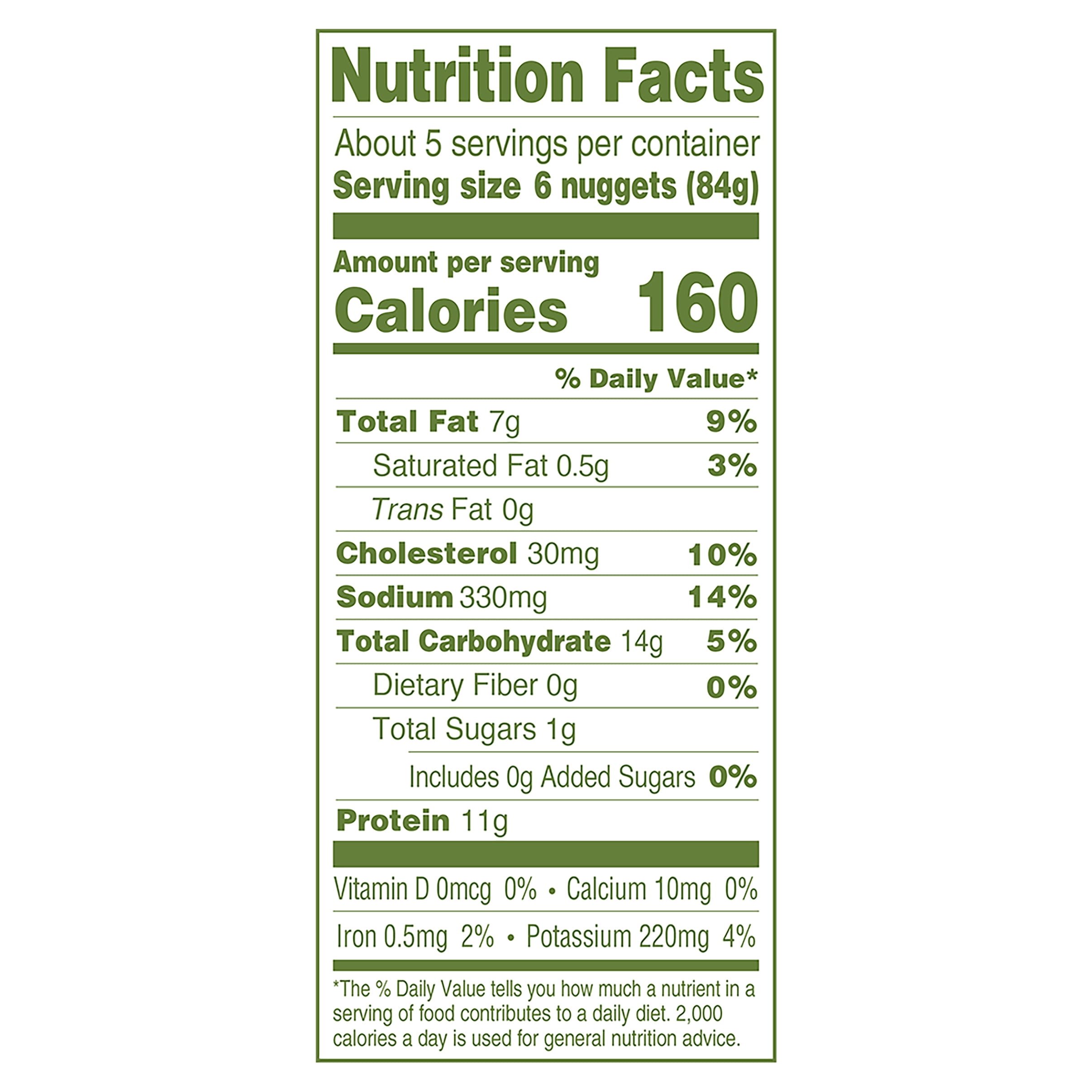 Applegate Natural Chicken Nuggets, 16oz (Frozen)