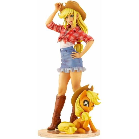 Applejack BishoujoStyle Collectible PVC Statue, Multicolor Hobby Display Figurine, Collector Gift