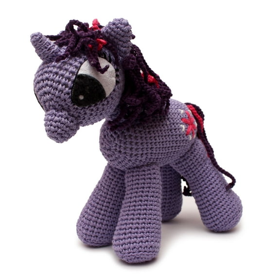 Applejack Pony Handmade Amigurumi Stuffed Toy Knit Crochet Doll VAC