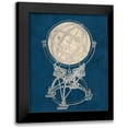 thumbnail image 1 of Appleman, Sam 12x14 Black Modern Framed Museum Art Print Titled - Old World Globe Coastal Blue, 1 of 5