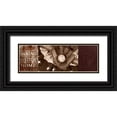 thumbnail image 1 of Appleman, Sam 24x11 Black Ornate Wood Framed with Double Matting Museum Art Print Titled - All American Game, 1 of 4