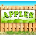 thumbnail image 1 of Apples 13 oz heavy duty vinyl banner sign with metal grommets, new, store, advertising, flag, (many sizes available), 1 of 3