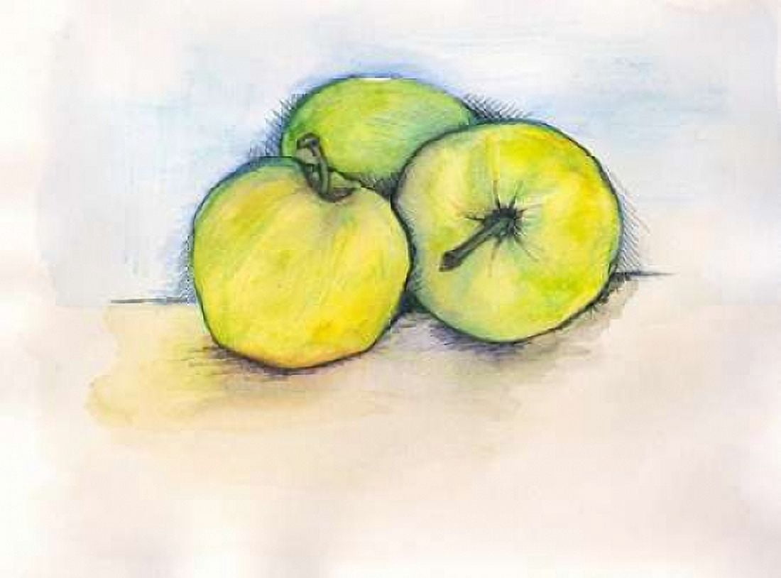 Apples Canvas Art - Anne Seay (18X24)