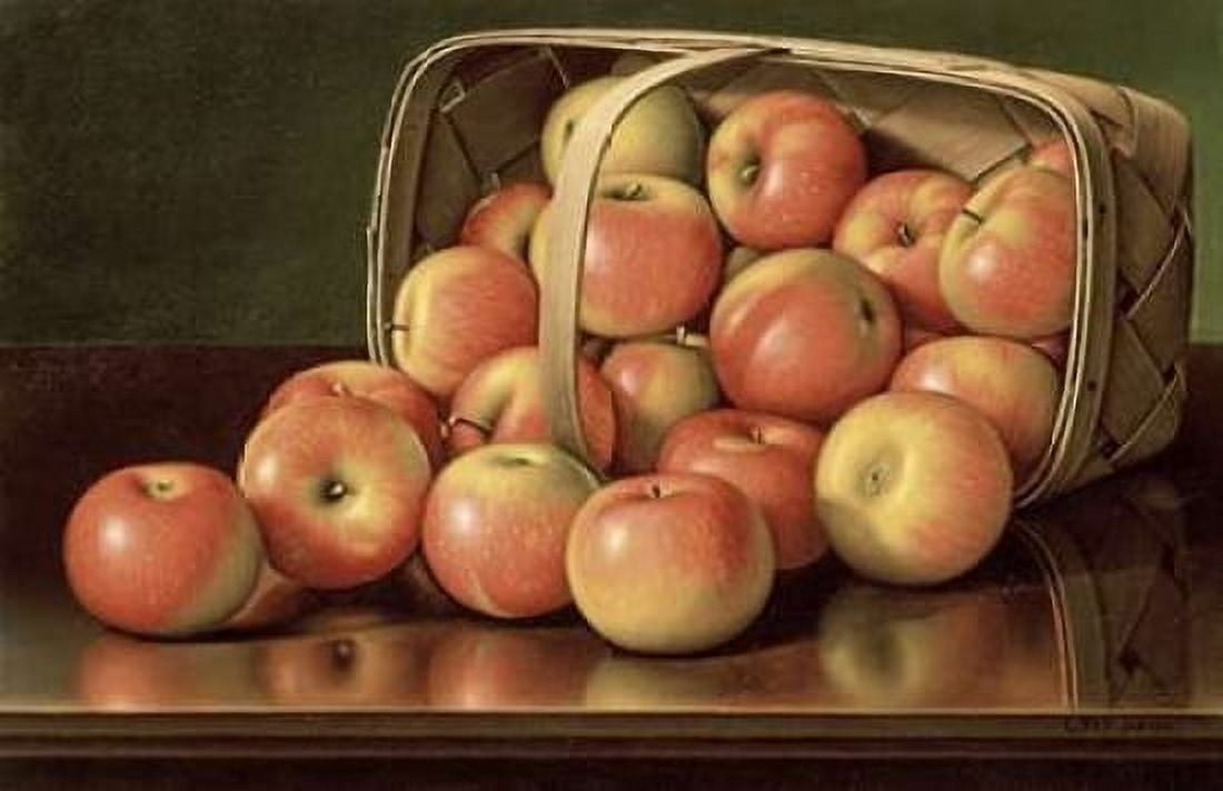 Apples Canvas Art - Levi Wells Prentice (12 x 18)