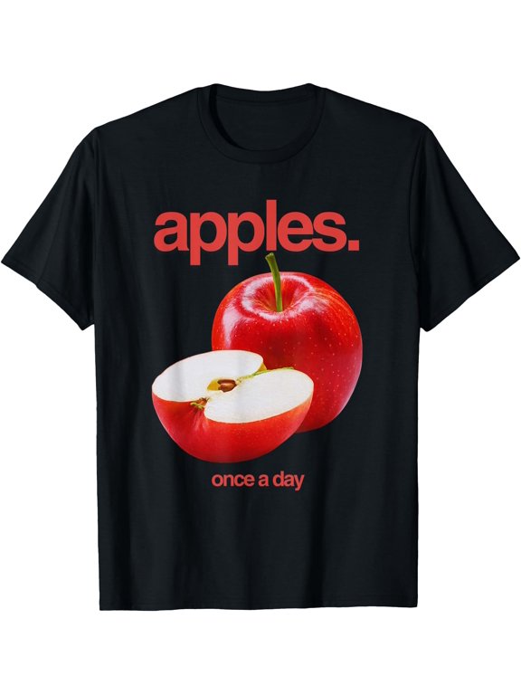 Apples Design – Everyday Fruit Illustration Tee T-Shirt
