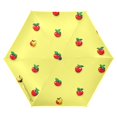 thumbnail image 1 of Apples Pattern Design Folding Umbrella UV50+ Waterproof Sun Protection Auto Open Close Compact Fiberglass Frame, 1 of 8