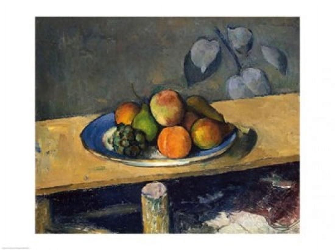 Apples Pears and Grapes c1879 Canvas Art - Paul Cezanne (36 x 24)