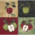 thumbnail image 1 of Apples & Vine Double Toggle SwitchStix Peel and Stick Art Deco Switch Plate Cover Applique Washable Heat/Steam/Water-Resistant - 1 unit, 1 of 1